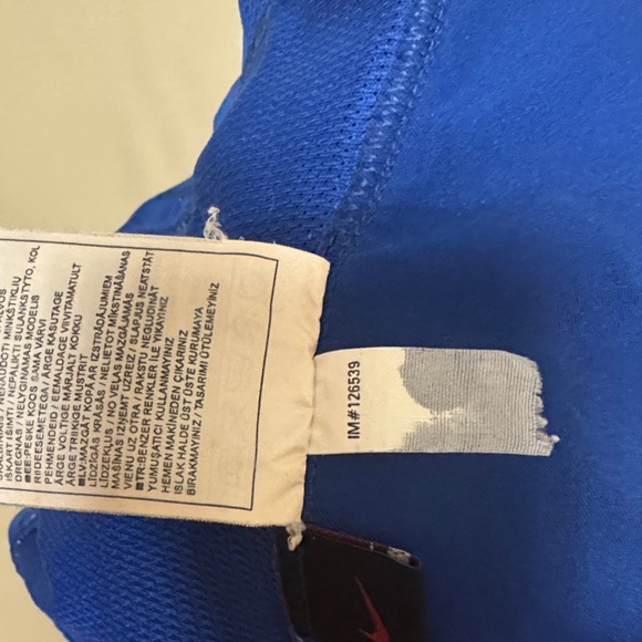 Vintage Nike Arsenal 2004/05 Football Away Soccer Jersey Blue Size M pre-owned - Picture 6 of 9